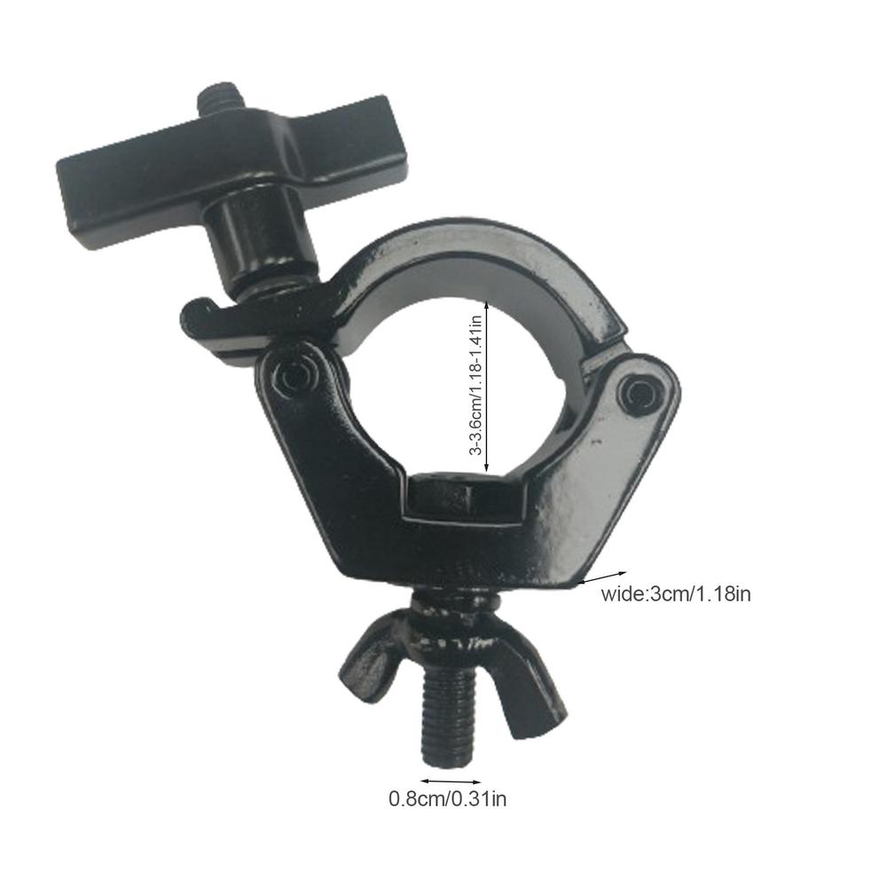 Truss Clamp For Light Aluminum Alloy Truss Clamp Swivel For Lights Lightweight Multifunctional Stable Stage Lighting Accessories