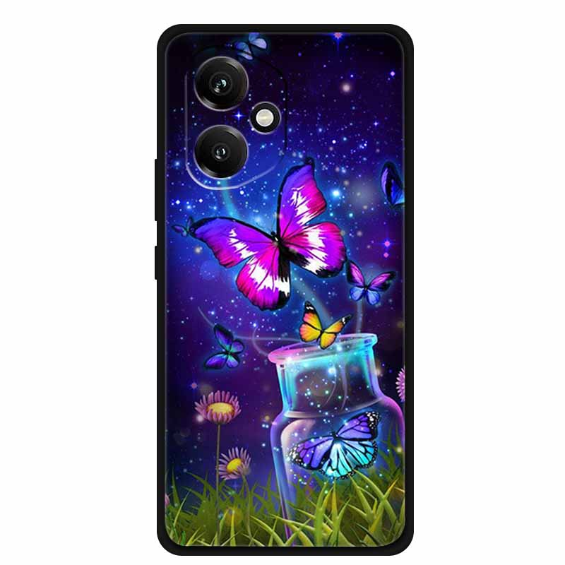 For Honor 400 5G Case Honor400 Phone Cover Wolf Lion Black Silicone Soft Coque For Honor 400 Pro 5G Back Cover Case Funda Shell