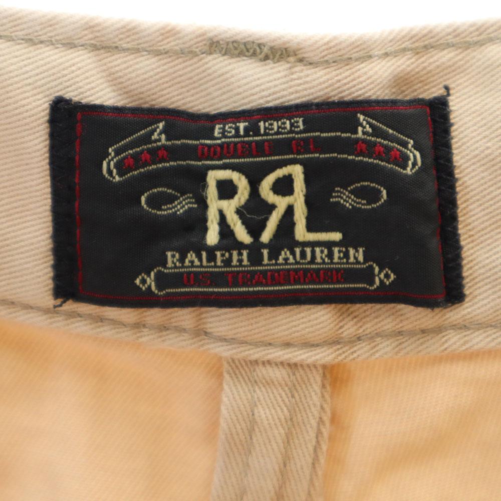 RRL 90s Red 3 Stars Initial Tag Old Tapered Pants W34 Beige Men's Used