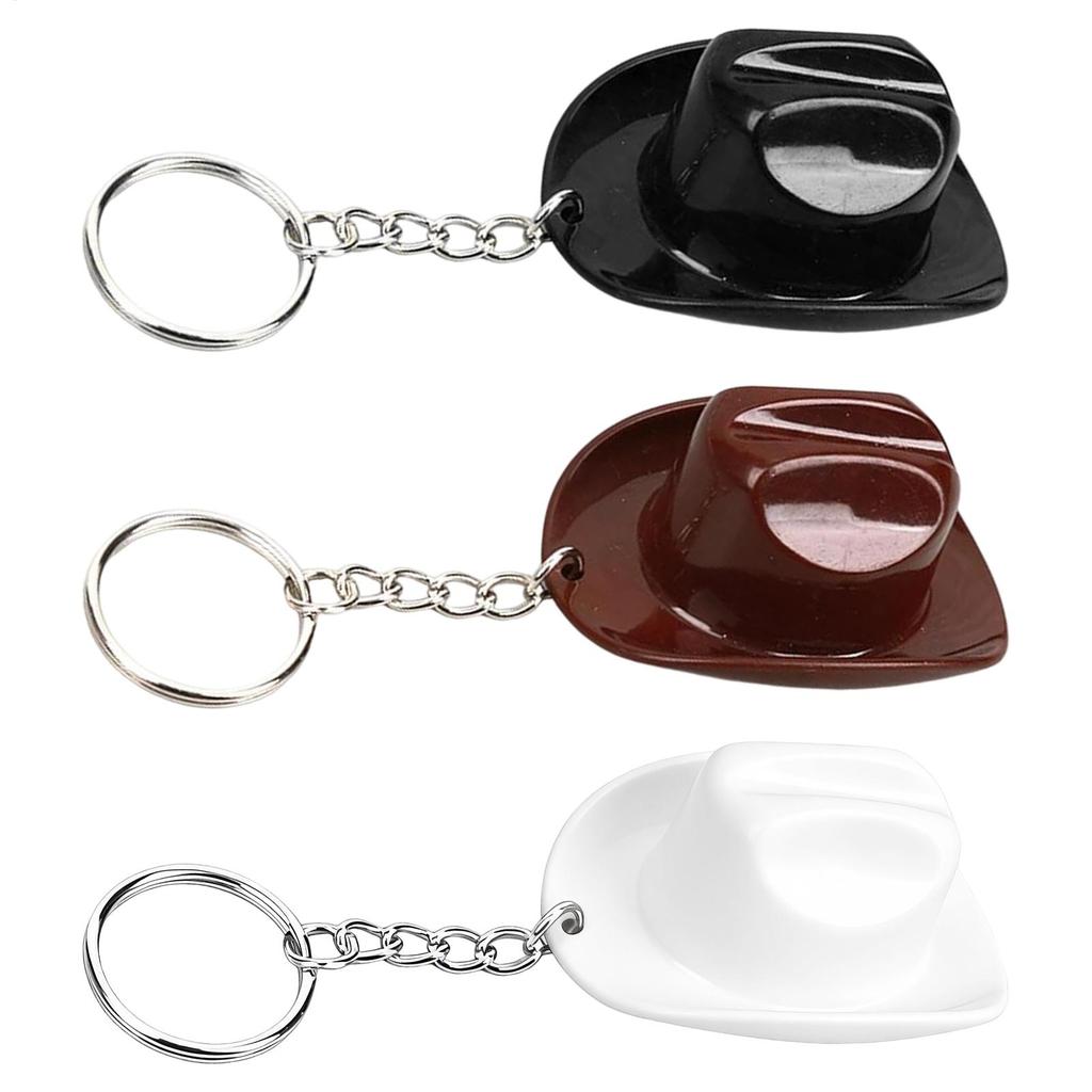 Retro cowboy hat bottle opener keychain Charm Cowboy Hat Shape Beer Keychain For Tote Bag Backpack Car Keys Birthday Party Bar
