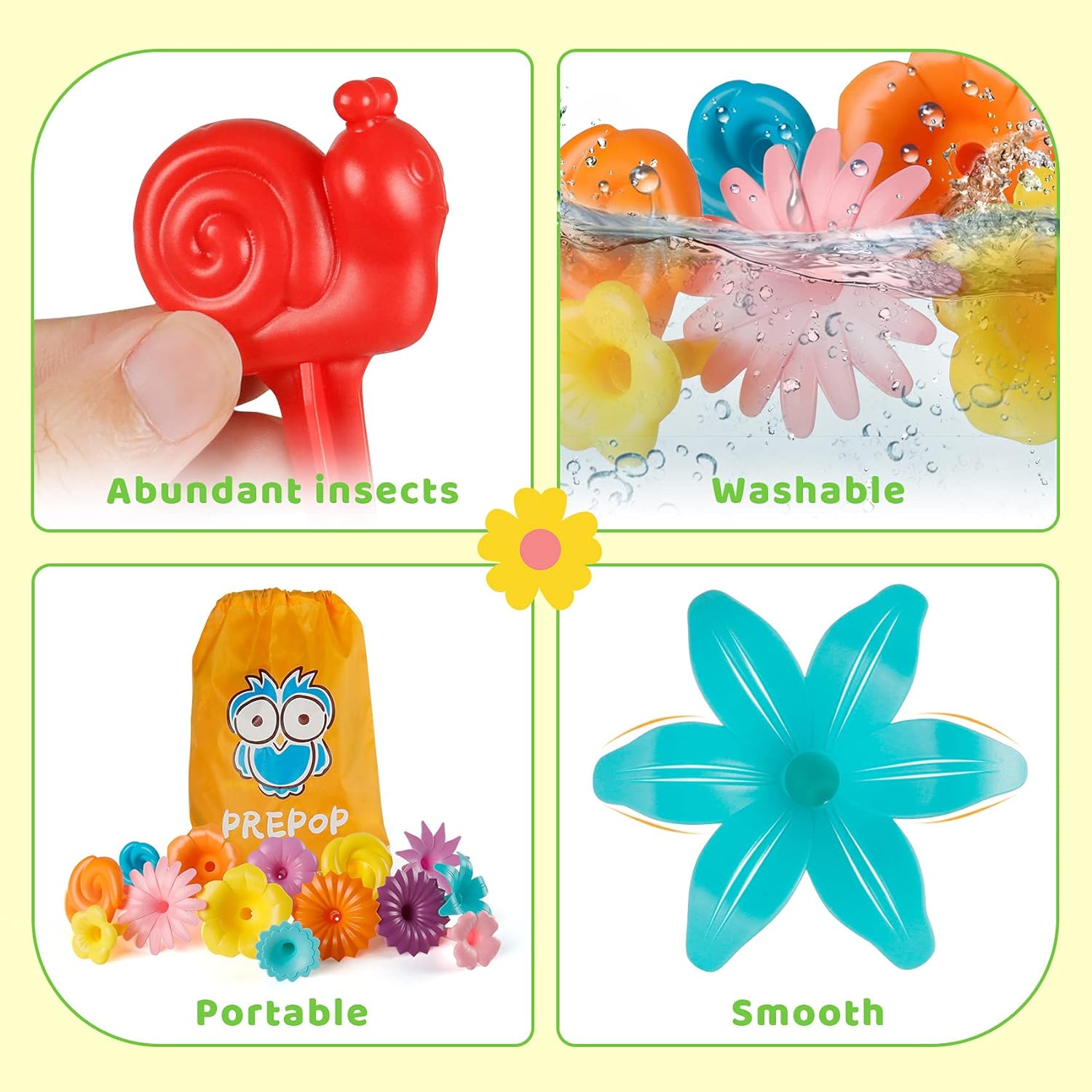 Подарки на день рождения для девочек STEM — игрушки для строительства цветочного сада — фото 4