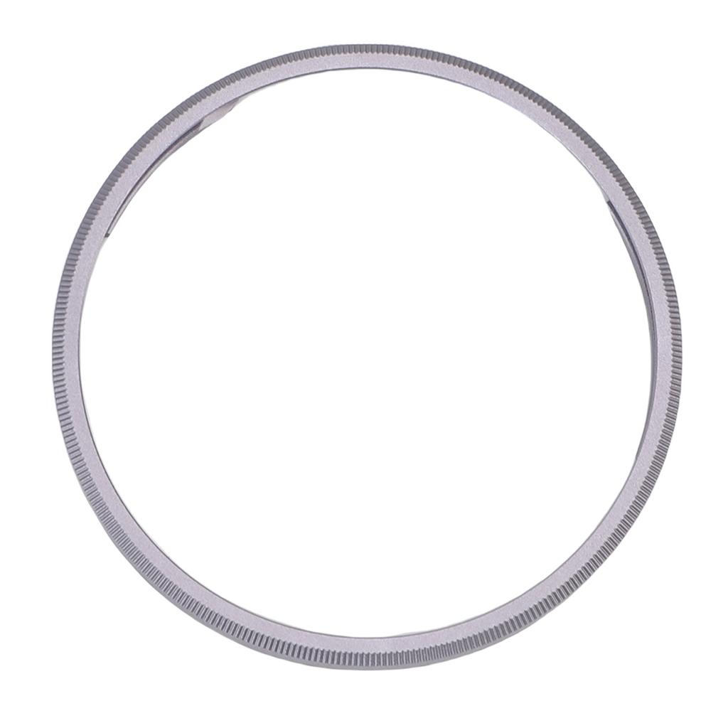GN 2 Lens Ring Cap Fit for GRIIIX Camera Aluminum Alloy Metal Lens Decoration Ring Cap Grey