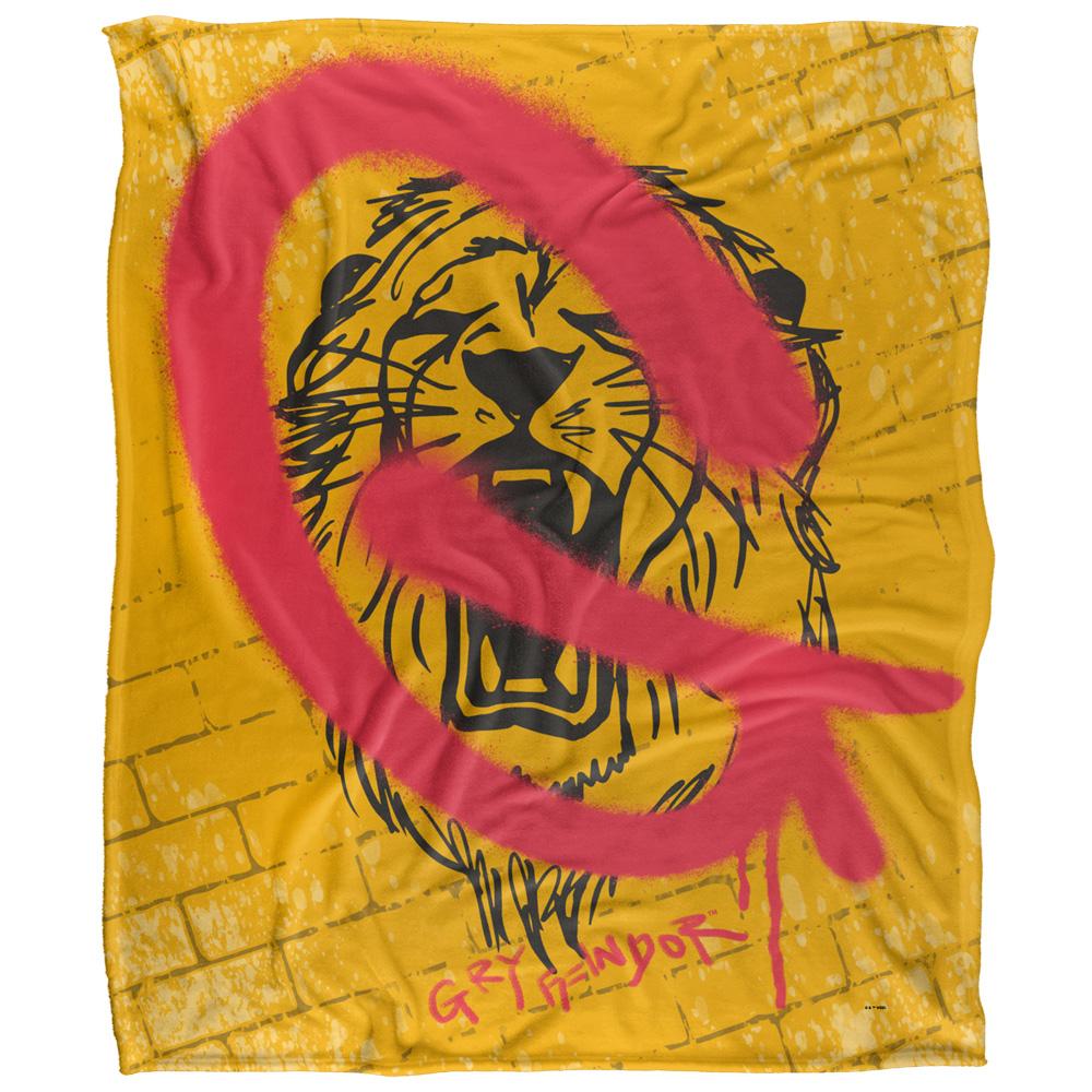 Harry Potter Gryffindor Graffiti Blanket