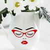 6 Sheets Face Stickers Lips Eyes Eyebrows Nose Decals Self Adhesive Woman