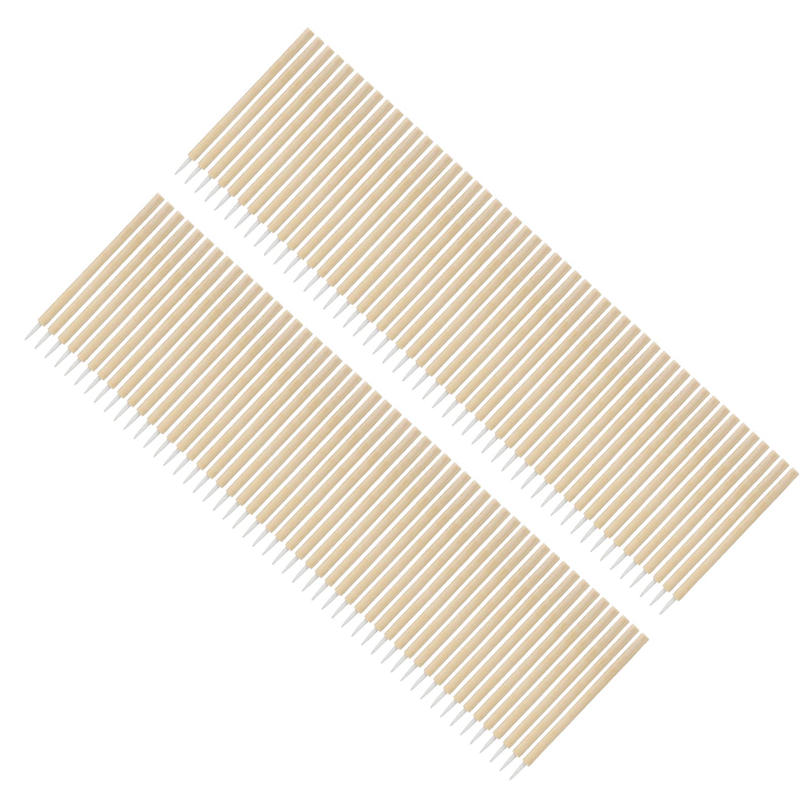 100pcs Eyeliner Brush Disposable Ultra Fine Point Eyeliner Applicator Cosmetic Eye Wands Eye Liner Makeup Tool