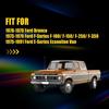 Vordere / Hintere getönte weiße Seitenmarkierungsleuchte für 1973-1979 Ford F-100 150 250 350