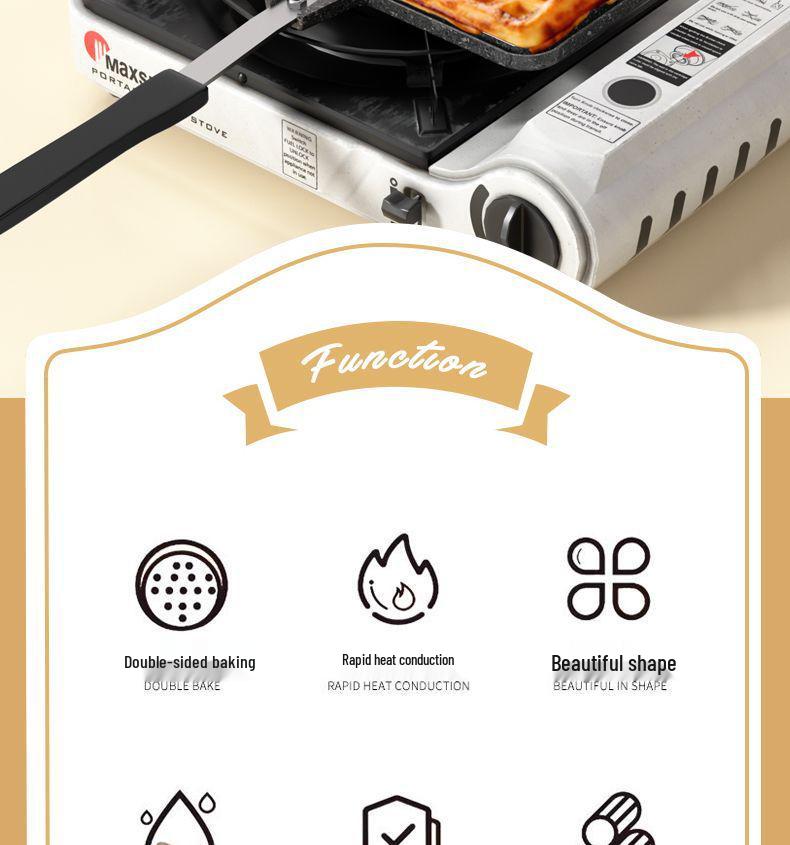 Non-Stick Waffle Mold & Baking Tray - DIY Breakfast & Pastry Maker