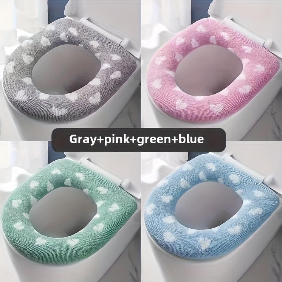 Comfort Toilet Seat Cover – Warm, Stretchable, Machine Washable for All Seasons – The Perfect Christmas Decoration