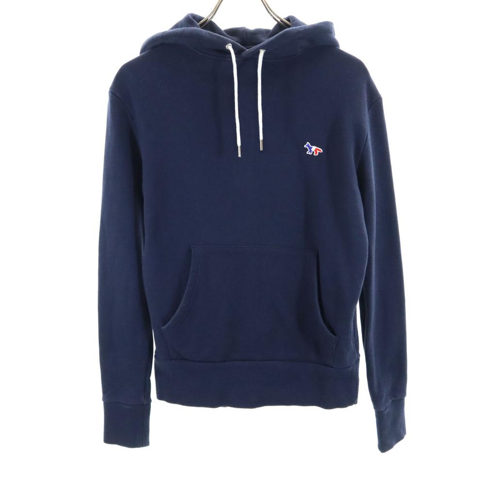 Maison Kitsune Made In Portugal Long Sleeve Sweatshirts XS Navy Men's Used