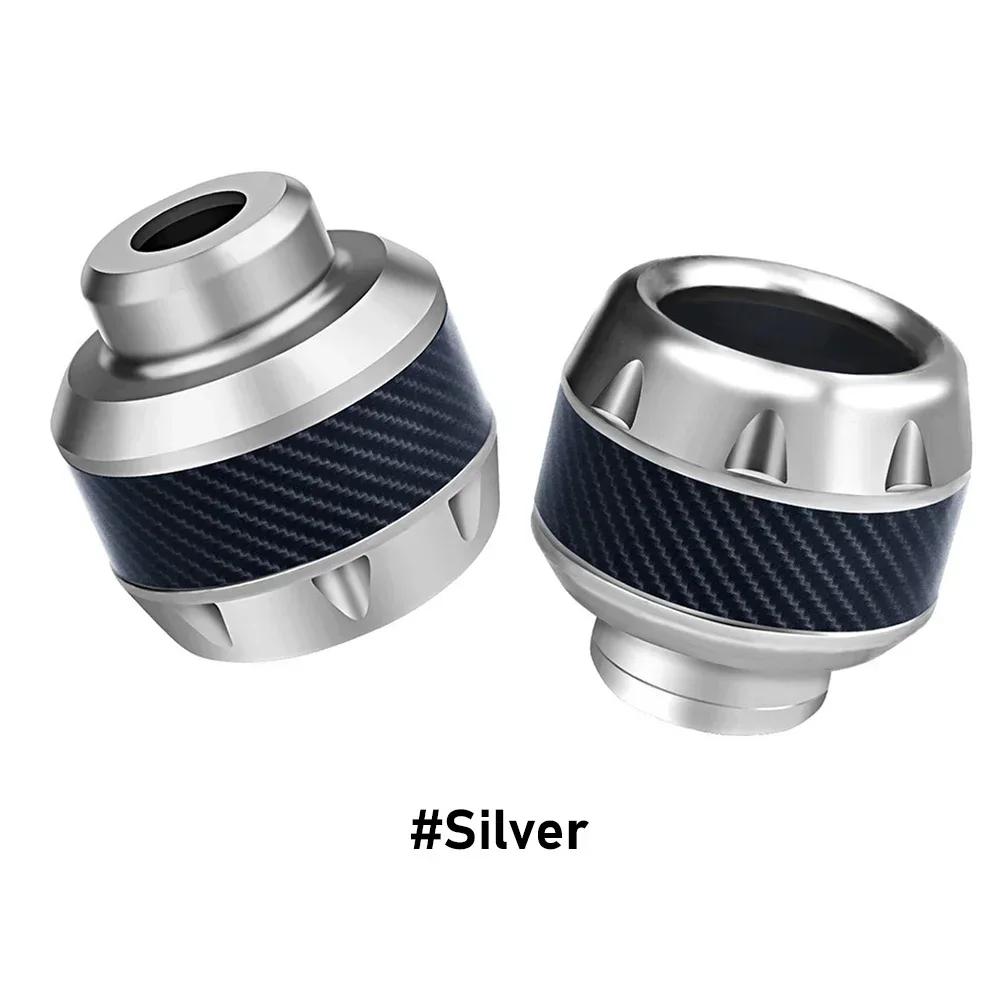 2PCS Motocykl Crash Protector Chrániče kol Motocykl Motokros Posuvník rámu pneumatiky Barevné Moto vybavení Příslušenství