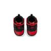 Nike Court Borough Mid 2 Slip Resistant Cushioning Abrasion Resistant Mid Top Skateboard Shoes Black Red CD7784-003