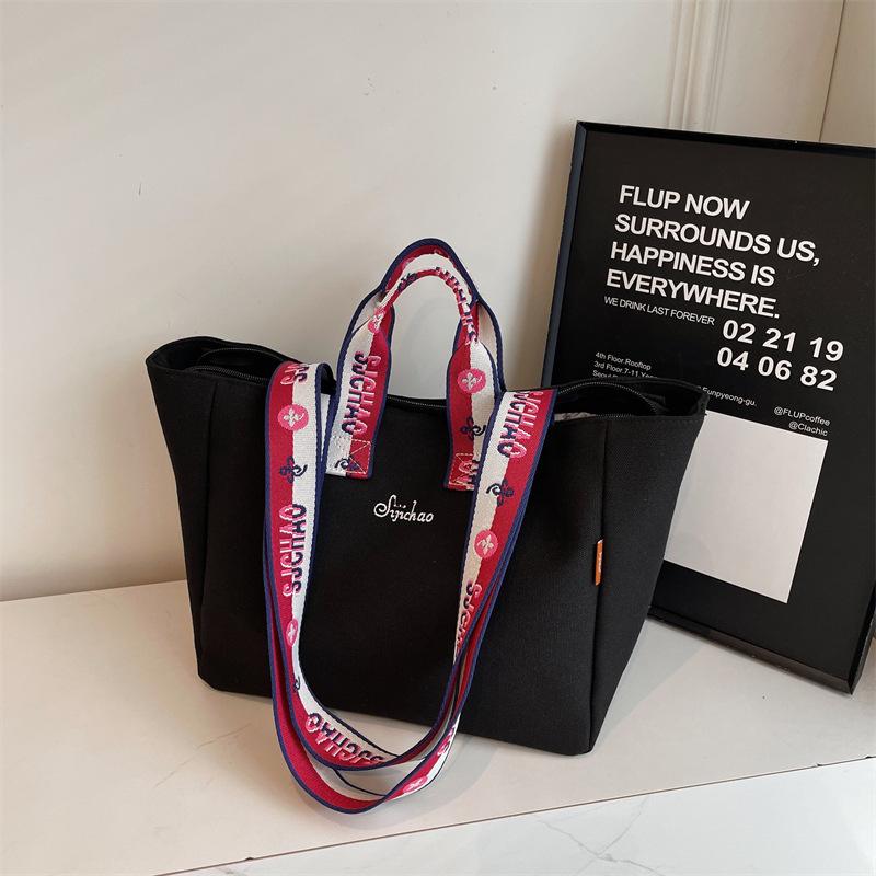 

Большая вместительная сумка, новая осенне-зимняя сумка для поездок на работу, простая и универсальная сумка через плечо