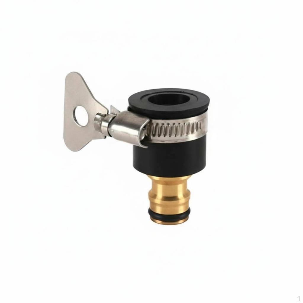 Universal Faucet Adapter, Quick NoThread Converter, Split Water Inlet for Washing Machine