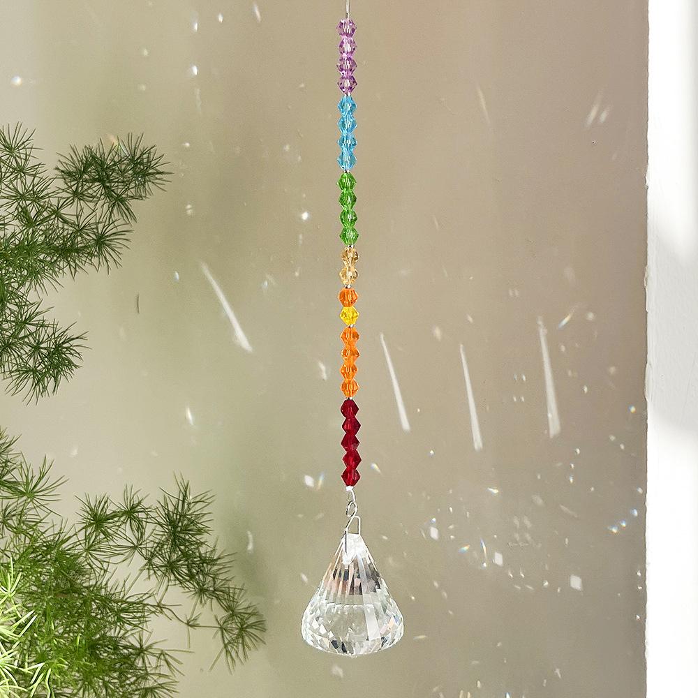 Kristall-Windspiel Sonnenfänger Anhänger – DIY-Dekoration für Innenräume & Geburtstagsgeschenk