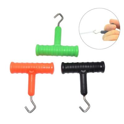 Carp Fishing Bait Rig Hook Puller T-type Knot Tool Terminal Tackle Accessory