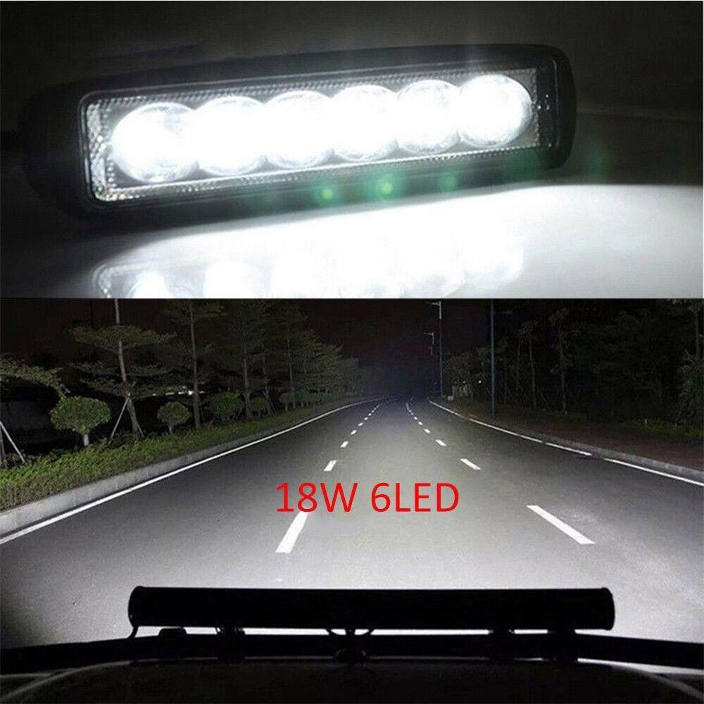 High Bright LED Car Work Light 800 LM DRL Spotlight LED Light Bar  Motorcycle Lighting