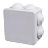 Waterproof Case Ceiling Rose Junction Box Cable Junction Box For Outdoor Home Improvement Anti-corrosion Anti-static White