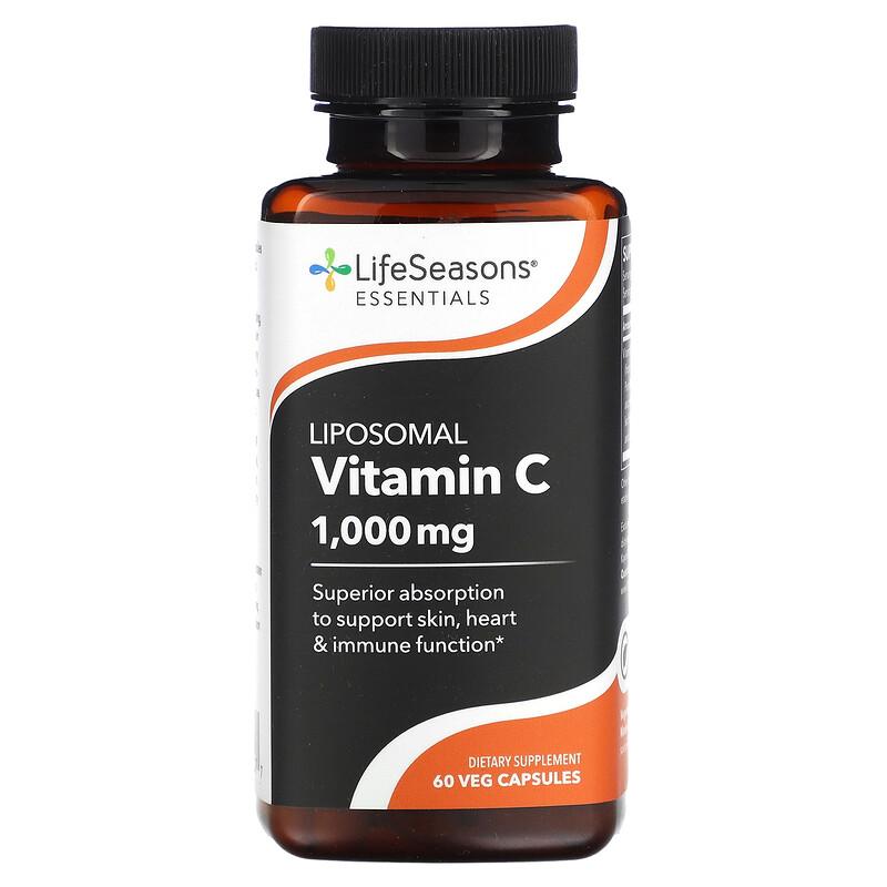 Liposomal Vitamin C, 60 Veg Capsules (500 mg per Capsule)