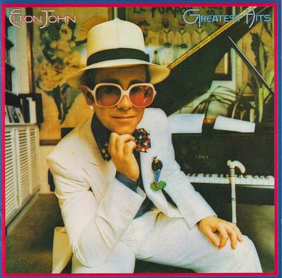 CD ELTON JOHN - Greatest Hits 8217502 DJM Records 1984 Tyskland Rock Begagnad