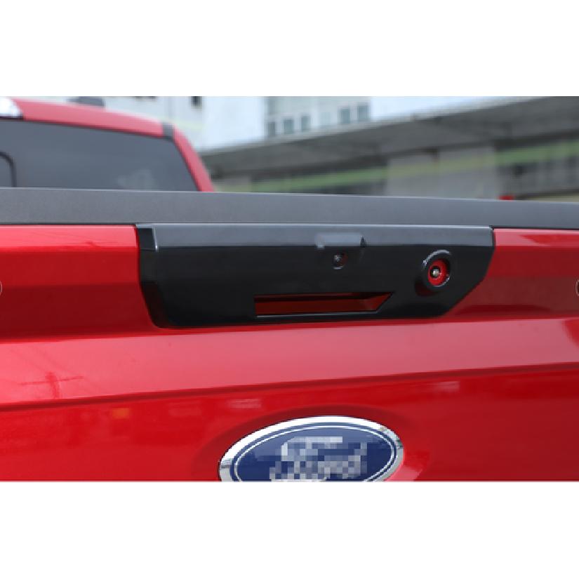 Black Rear Tailgate Door Handle Shell Cover Trim Accessories For Ford F150 +