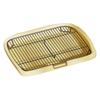 Pet Dog Toilet Puppy Pee Pad Holder Training Pad Holder Mesh Grids Toilet Sturdy Reusable Indoor Potty Tray Portable