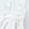 Spring Women's European & American Style Silk Satin Slip Dress