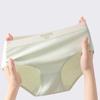 5PCS Cotton Crotch Simple Solid Briefs Thin Women's Underpants Fashion Mid Waist Panties  Girl