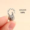 Tingxiang S925 Sterling Silver Retro Animal Clasp for Pearl Necklace & Bracelet DIY Jewelry.