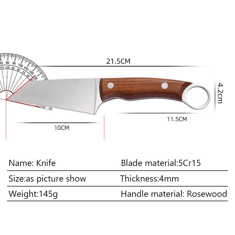 5Cr15 Stainless Steel Kitchen Knife Slicing Knife Fish Knife Meat Cleaver Cooking Tool