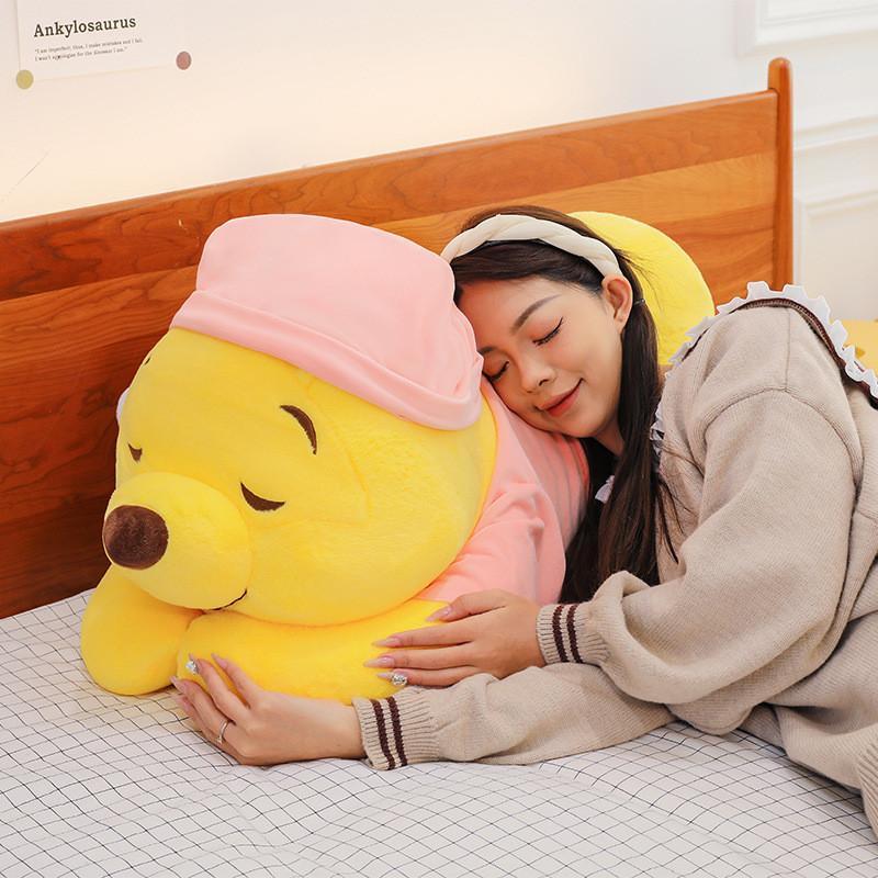 Pooh Bear Cartoon Booty Plush Toy Cute Girl Children Sofa Decoration Gift Doll