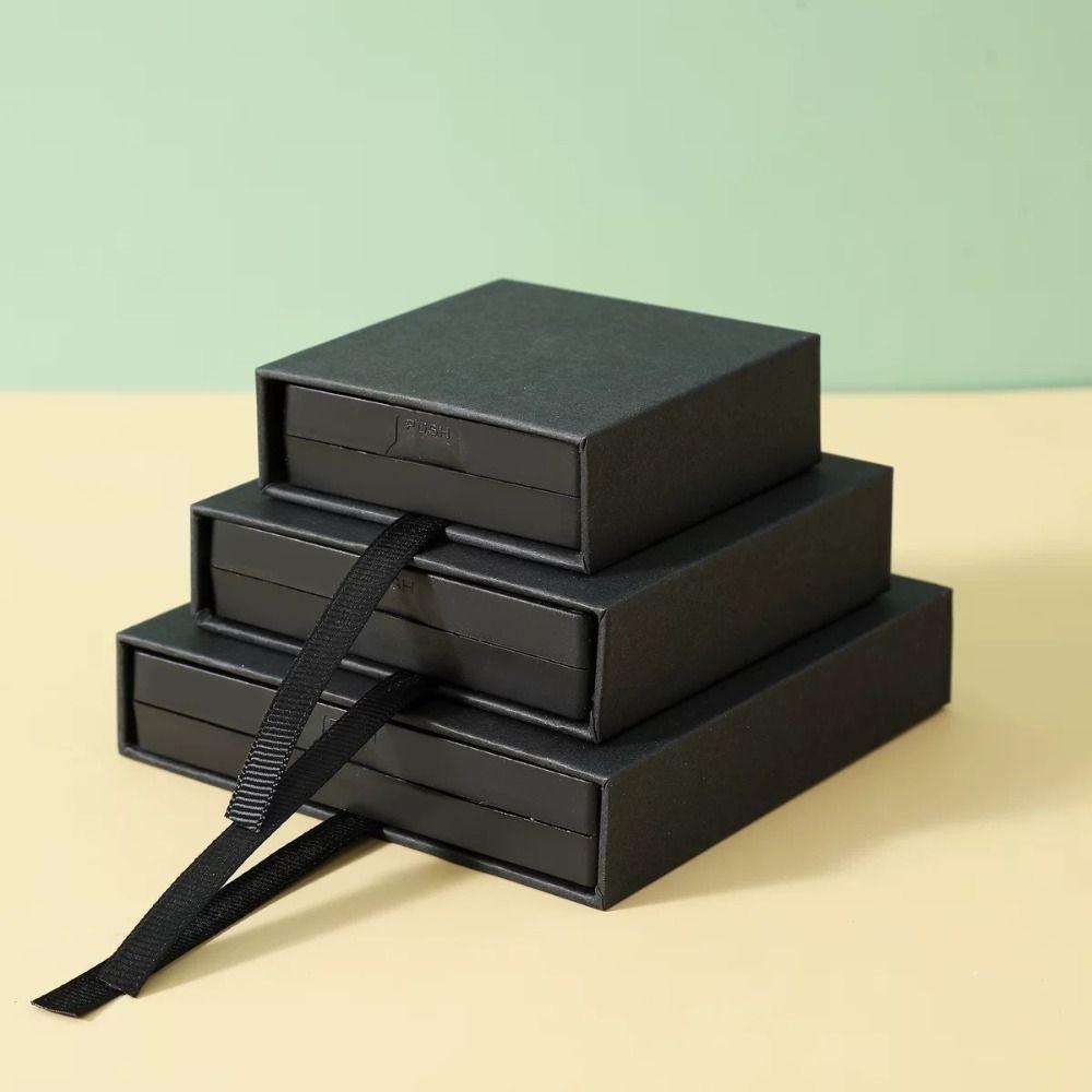 

Drawer Type PE Suspension Box High-elastic False Nail Display Box Jewelry Storage