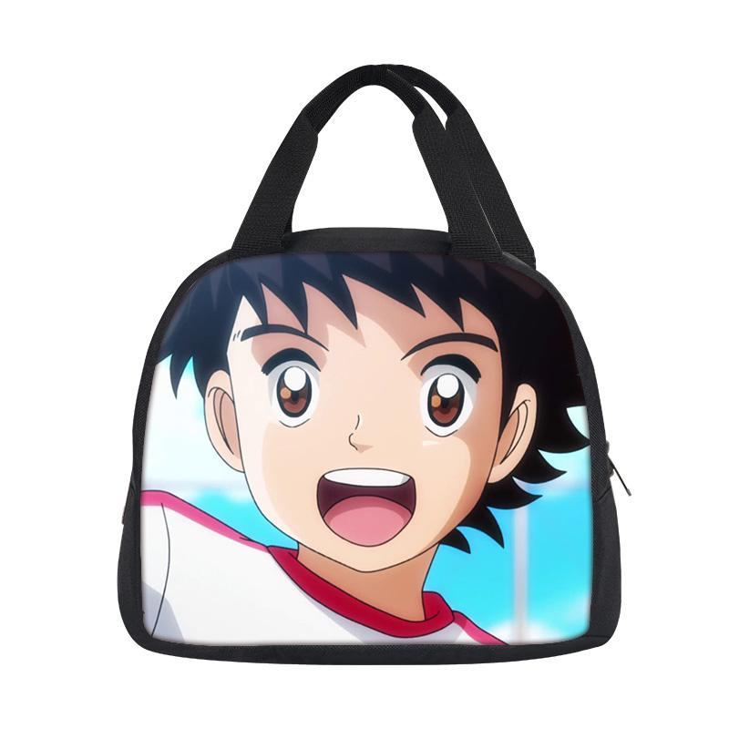 Captain Tsubasa Lunch Bag Versatile Cartoon Large Capacity New Item, Best Gift for Boys and Girls On School Birthdays