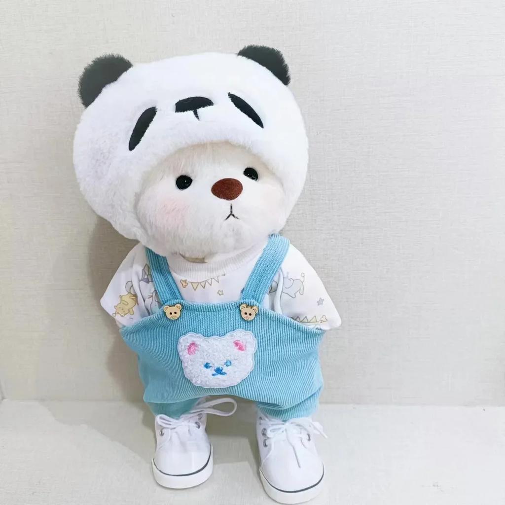 New Little Bear Plush Doll Clothes Toys for Changing Clothes Kawaii Children's Stuffed Dolls Room Decoration Gifts for Girls