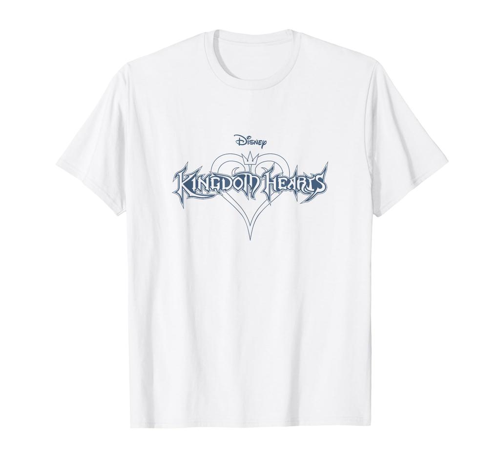 Disney Kingdom Hearts Hanging Crown Hearts Logo V2 T-Shirt