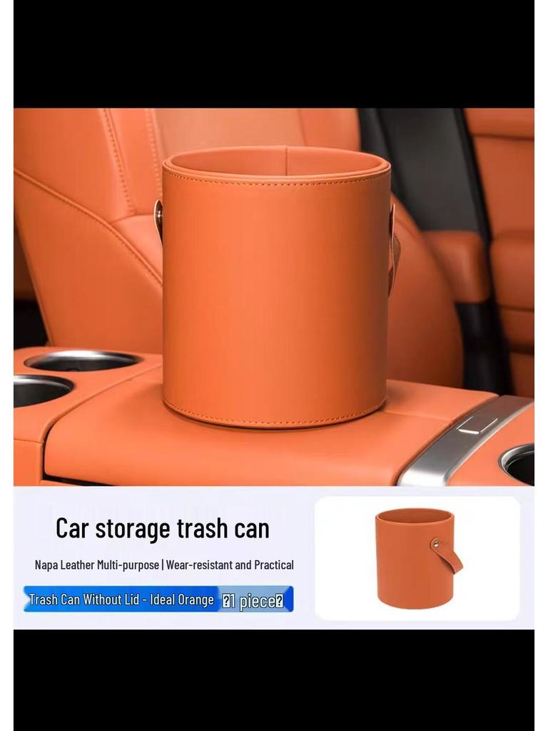 Compatible Car Trash Cans for Li Auto ONEL 6/7/8/9 - Multi-Functional Storage