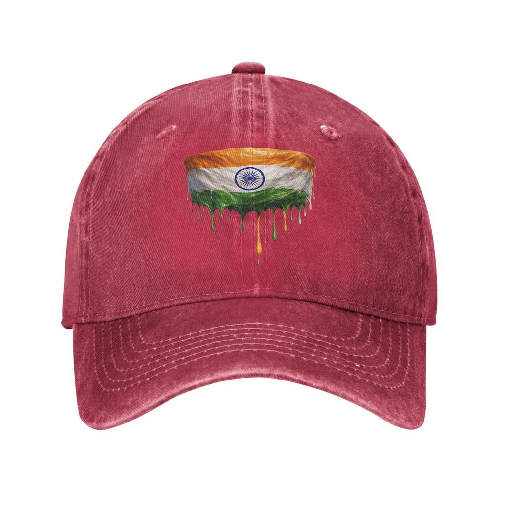 India Flag Casual Baseball Cap Summer  Trucker Hat Wholesale Outdoor Gym Snapback Cap Women Unisex yk Retro Baseball Caps