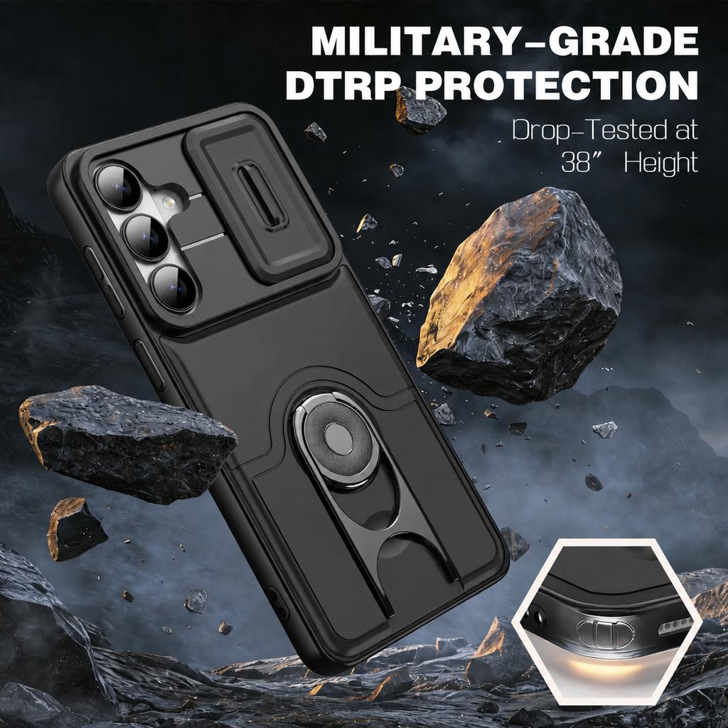 Fall Protection Bracket Stand Case for Samsung Galaxy S26 Ultra S25 FE S24 S23 Plus A57 A37 A17 A56 A36 A16 A26 5G Phone Covers