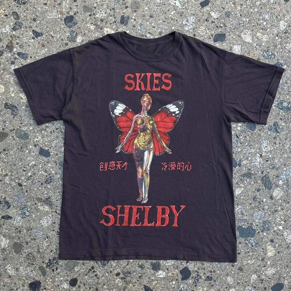 Rare Lil Skies Concert Shirt Tour Short Sleeve Full Size NI101 FREE SHIPPING XXL
