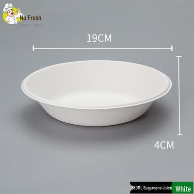 Nuoxian Biodegradable Sugarcane Pulp Paper Bowls