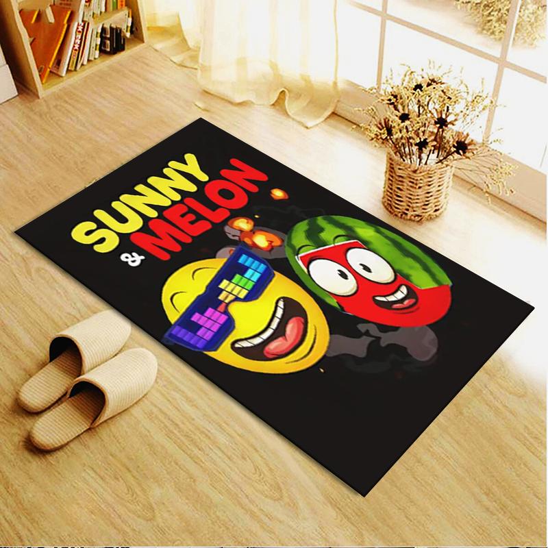 2025 New Sunny & Melon Carpet Rug for Living Room Bedroom Home Sofa Decoration,Kids Play Non-slip Floor Mat185