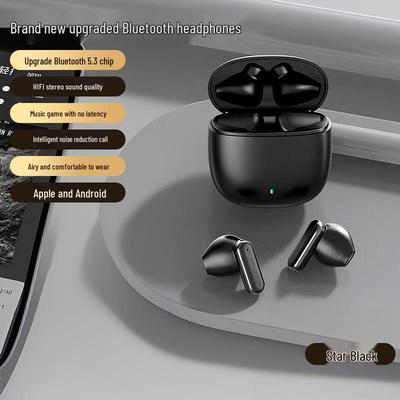 Comfortable Bluetooth Sports Earbuds: True Wireless, No Latency, Smart Call & Noise Cancelling, Ideal for Music & Gaming, Model Q3.