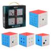Magic Domain Charm Dragon 2345Th Order Rubik'S Cube Combination Set Solid Color 2345Th Order Rubik'S Cube Gift Box Children'S Educational Toys