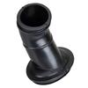 Motorcycle Black Rubber Air Filter Connector Adapter With Spring Clamp Fit For CG125 Accessories