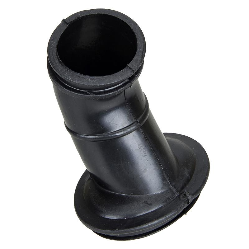 Motorcycle Black Rubber Air Filter Connector Adapter With Spring Clamp Fit For CG125 Accessories