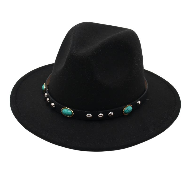 British Top Hat Jazz Fedora Hat Western Cowboy Hat Knight Hat