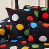 Milk Velvet Color Sofa Cushion Pastoral Style Plush Cushion Winter Thickened Non-Slip Sofa Cover Towel