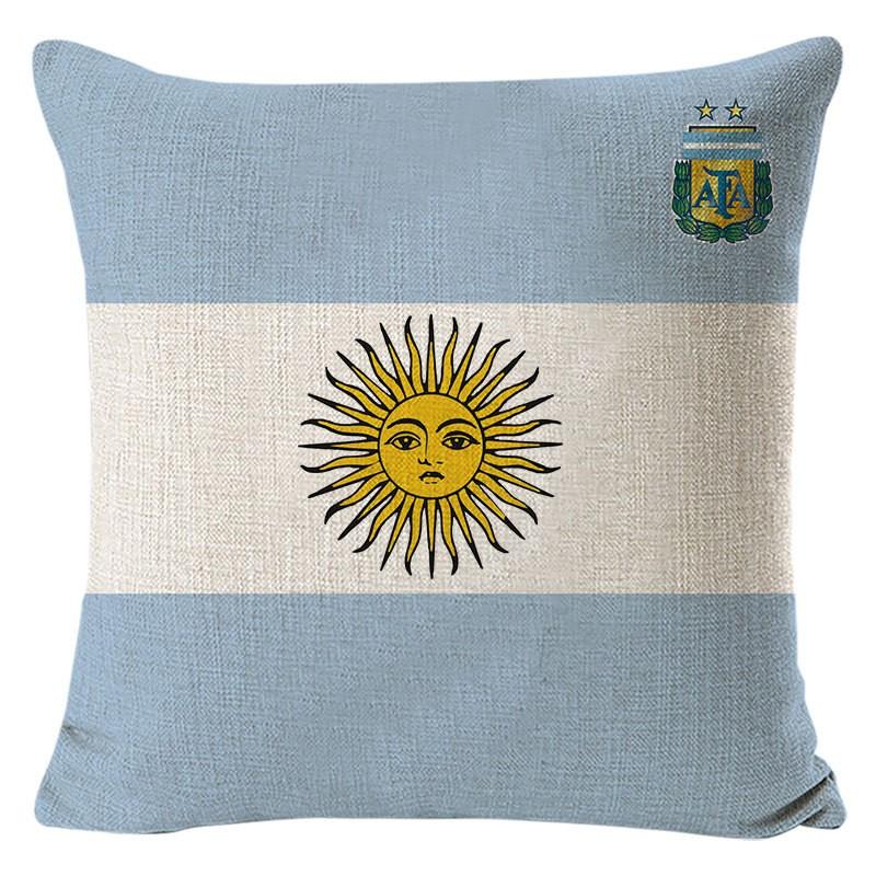 Russia National Flag Linen Pillow Cover Cotton Linen Sofa Home Decor Cushion Cover For Car Bedroom Almofadas