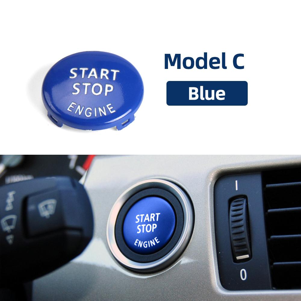 LHD Car Accessories 61319153831 Engine Ignition Start Stop Push Switch OFF Button Cover For BMW X3 X4 Series F25 F26