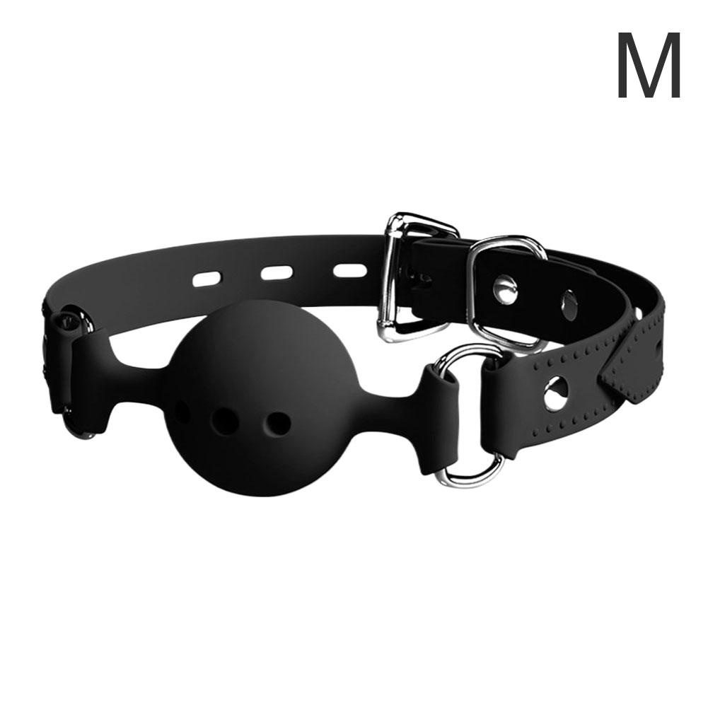 Soft Safety Silicone Slave Ball Gag Erotic Sex Toy Open Mouth Gag Ball Bdsm Bondage for Woman Couples Adult Sex Games