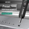 Green Forest Digital Display Adjustable High-Precision Torque Screwdriver with Preset Batch Head